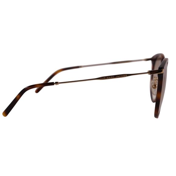 Marc Jacobs Round Womens Sunglasses - Havana / Brown Gradient - NWT - Picture 6 of 9